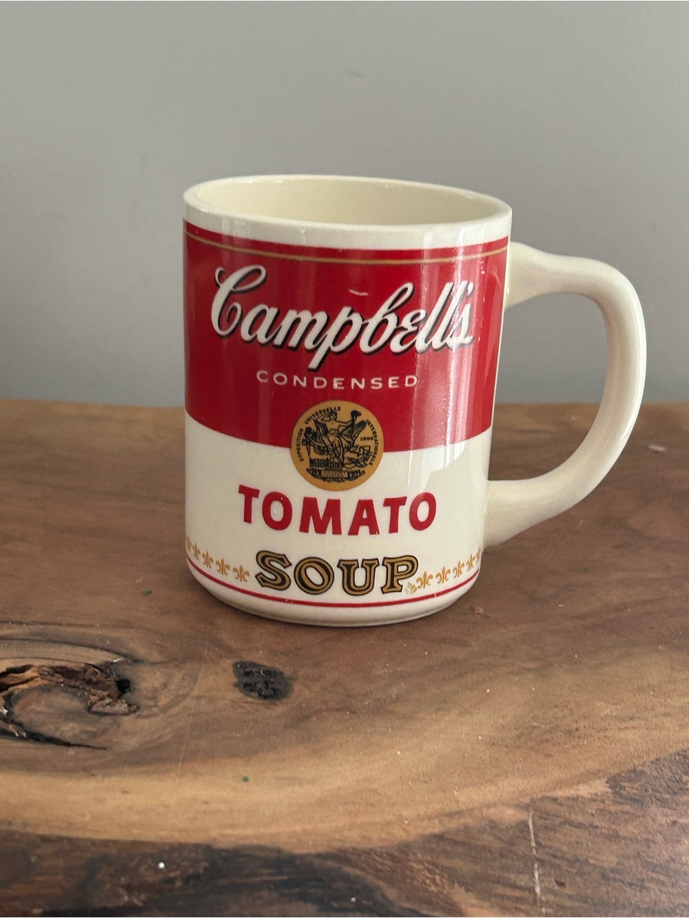Vintage 1970’s Campbell's Tomato Soup Coffee Mug Cup classic logo
